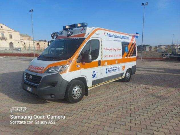 FIAT DUCATO AMBULANZA ALLESTIMENTO ORION ANNO 2015 rif. 19870341