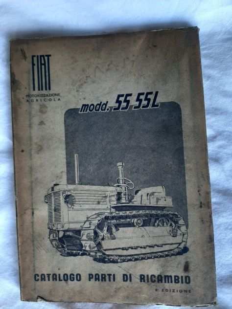 FIAT MOTORIZZAZIONE AGRICOLA MODD. 5555 L ANNO 1954 ORIGINALE
