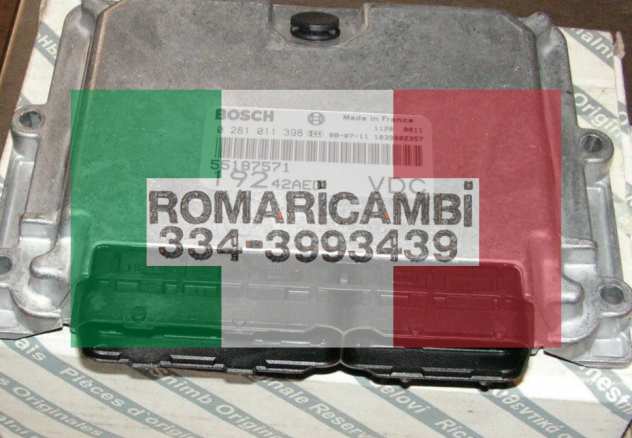 Fiat Stilo 1.9 centralina motore Bosch 0281011398