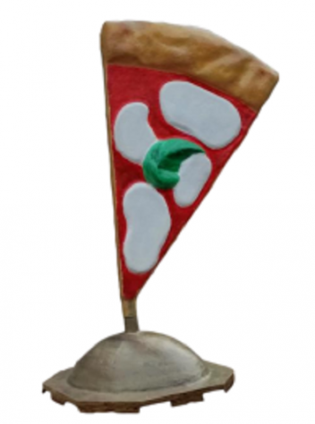 Fiberglass sign for pizzeria, sailing sign