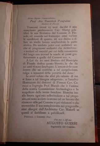 FIESOLE E IL SUO COMUNE, A. GUERRI, FIRENZE G. FRANGINI ndash LIBRAIO EDITORE 1897.