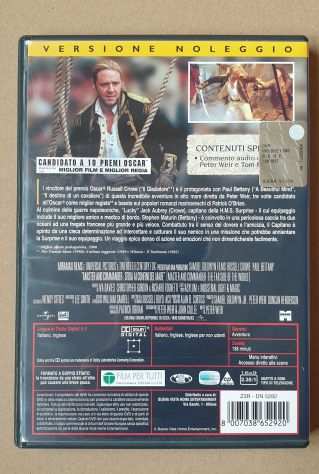 Film DVD. Master and Commander. Sfida ai confini del Mare