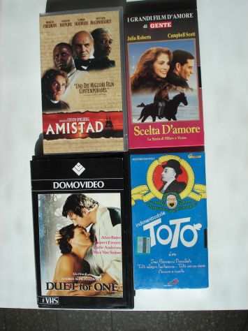 FILM IN VIDEOCASSETTE WHD COME NUOVE PER SOLI 5 euro CADUNO