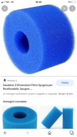 Filtri per piscina tipo H