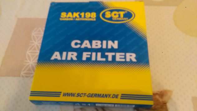 FILTRO ABITACOLO ai carboni attivi NUOVO, SCT SAK198 cabin air filter per BMW Z4