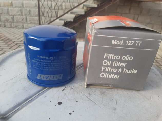 FILTRO ARIA FILTRO OLIO E CANDELE ORIGINALI PER FIAT128