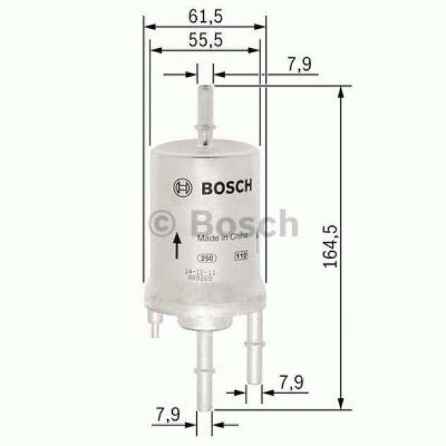 Filtro Carburante Bosch 0450905959 Audi, Vw