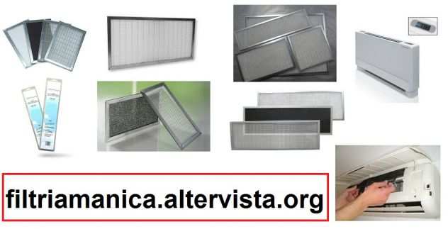 FILTRO PER FANCOIL CLIMATIZZATORE E VENTILCONVETTORE