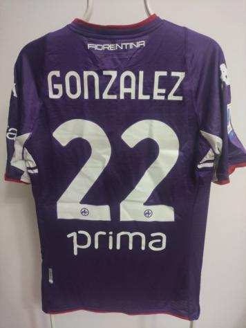 Fiorentina - Campionato italiano di calcio - Nico Gonzalez 22 - 2022 - Maglia da calcio