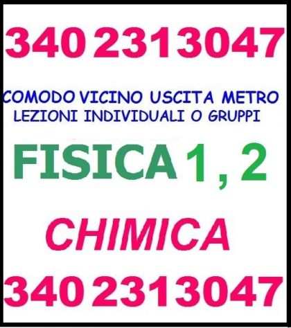 FISICA 1-2 CHIMICA