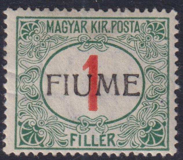 Fiume 1918 - Sassone N. 4IVh