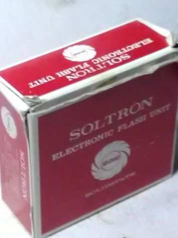 Flash Elettronico Vintage SOLTROON 232 scatolo originale