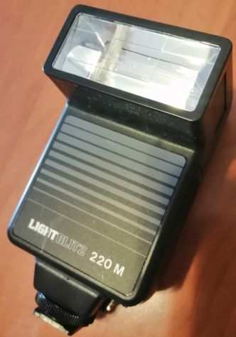 Flash LIGHT BLITZ 220M - VINTAGE anni 80 - Usato