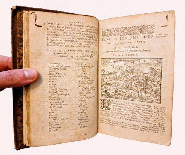 Flavius  Geacuteneacutebrard - Histoire de Fl. Iosephe Sacrificateur Hebrieu - 1599