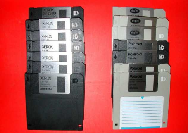 Floppy disk 3,5quot Xerox Polaroid Buffetti e altre marche