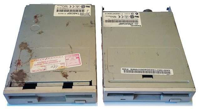 Floppy Drive 34pin, Panasonic JU-256A048P JU-257A606P (stock 2)