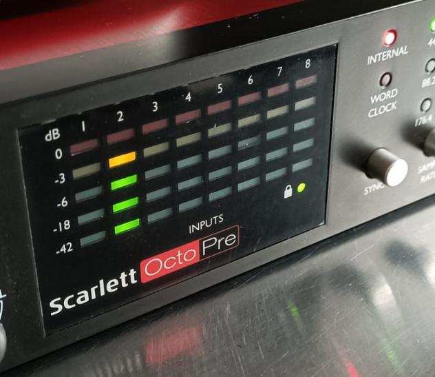 Focusshyrite - Scarlett Octo Pre Convertitore di segnale audio
