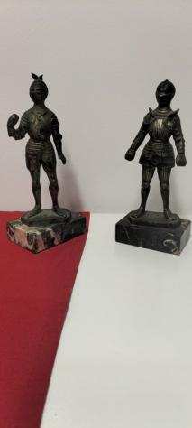 Fontanini Depose Italy - Fontanini - Statuetta militare in miniatura - Guerrieri Medievali - Medieval Warriors - (2) - ResinaPoliestere