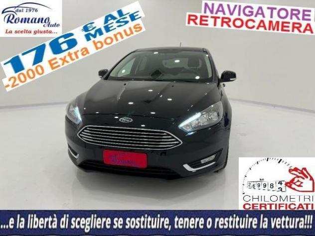 FORD - Focus - 1.5 TDCi 120 CV StartampStop TitaniumNAVIGATORERETROCAMERA