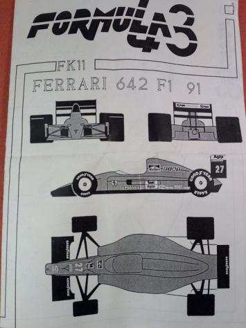 Formula 43 143 - Modellino di auto da corsa (1) - Ferrari 642 F191 Phoenix GP Metal Kit to built - FK11