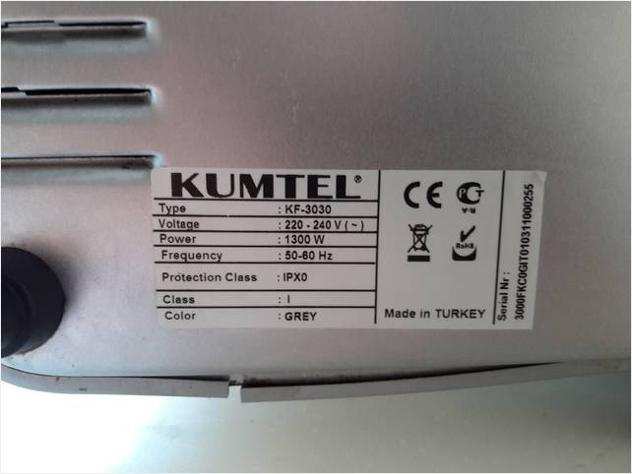 FORNO ELETTRICO KUMTEL