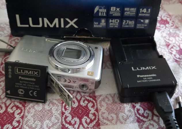 Fotocamera Panasonic Lumix DMC-FS30 14MPX completo batteria e carica