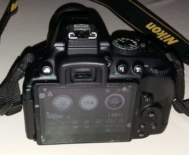 Fotocamera reflex digitale Nikon d5300 in garanzia