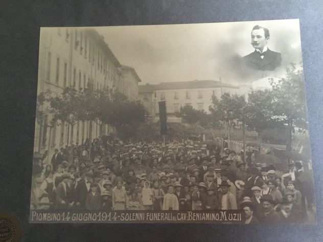 Fotografia funerale a Piombino 1914