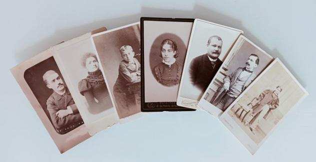 Fotografie - CDV - Lotto di 31 carte de visite