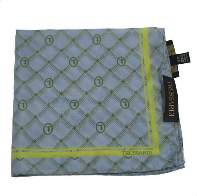 Foulard di seta monogram - TRUSSARDI - Nuovo