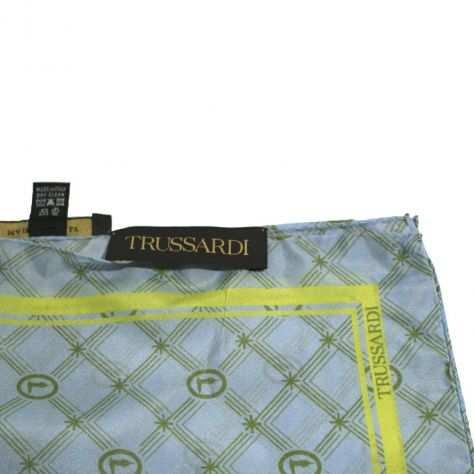 Foulard di seta monogram - TRUSSARDI - Nuovo