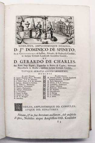 Foullon - Historia Leodiensis - 1735
