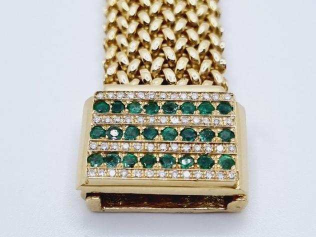 Fraccari - 18 carati Oro - Bracciale Smeraldi