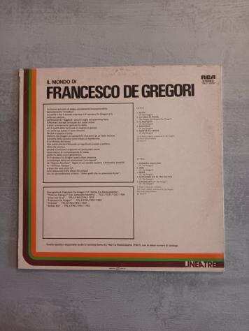 Francesco De Gregori - Titoli vari - LP - 19741979