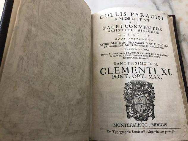 Francesco Maria Angeli - Collis Paradisi Amoenitas - 1704