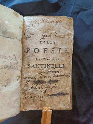 Francesco Maria Santinelli - Delle poesie - prima edizione - 1669