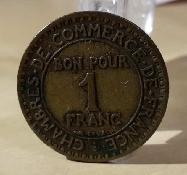 Francia, BON POUR 1 FRANC 1922.