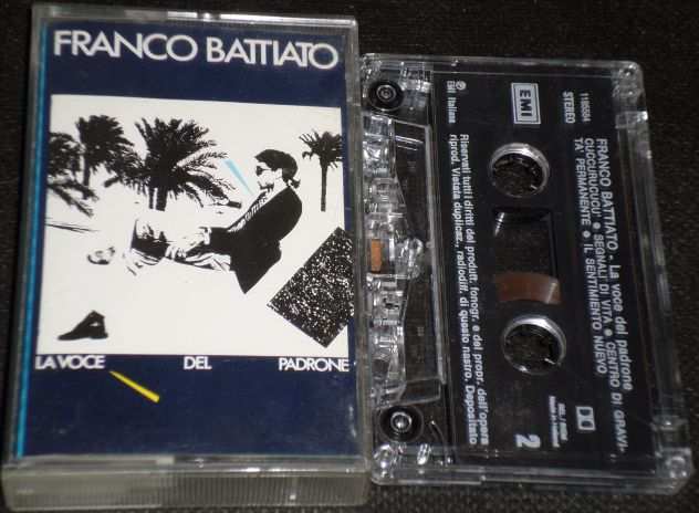 FRANCO BATTIATO - La Voce del Padrone - Cassetta,Tape,MC,K7 - 1981 Italy EMI