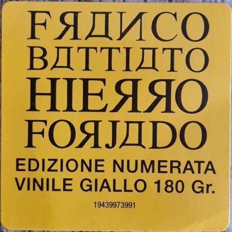 Franco Battiato - quotTorneremo ancoraquot, quotFerro battutoquot and quotBattiatoquot 3 Lps limited edition, still sealed - Titoli vari - Disco in vinile - 180 grammi,