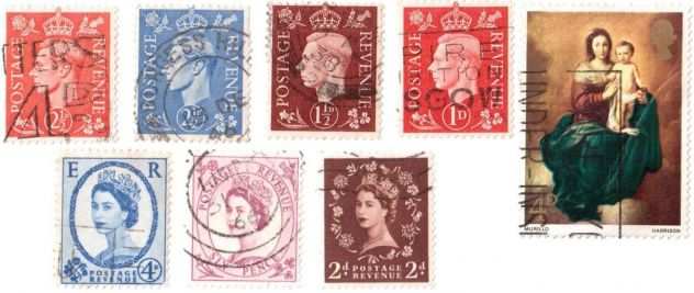 Francobolli da collezione Eire, Inghilterra amp Ungheria