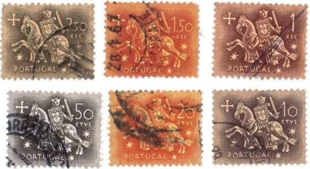 Francobolli da collezione Germania, Grecia, Portogallo amp Spagna