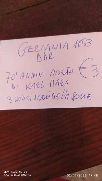 Francobolli della Germania DDR