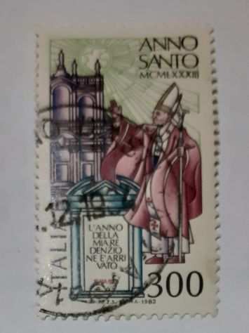 Francobollo Italia - Anno Santo 1983 - Lire 300