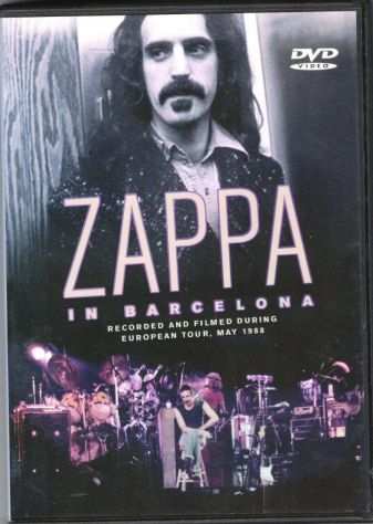 FRANK ZAPPA IN BARCELONA 1988 LIVE DVD SEALED