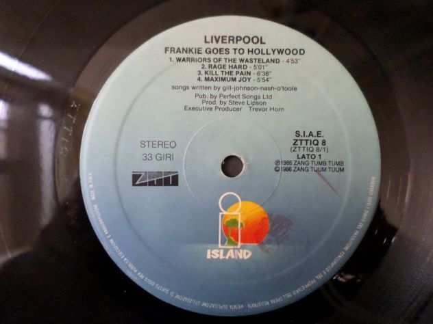 FRANKIE GOES TO HOLLYWOOD - Liverpool - LP  33 giri 1986
