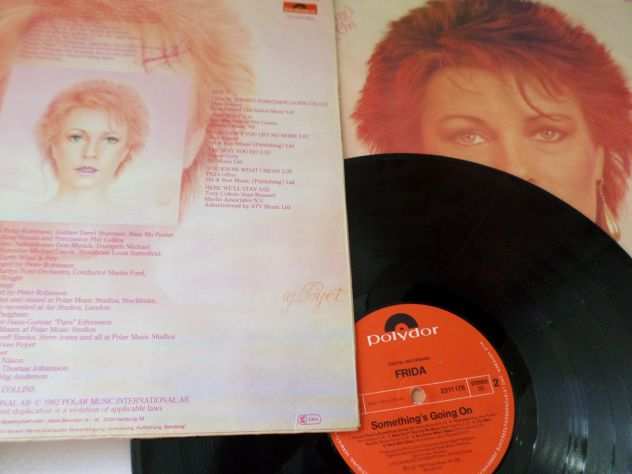 FRIDA - (ABBA) Somethings Going On - LP  33 giri 1982 Polydor