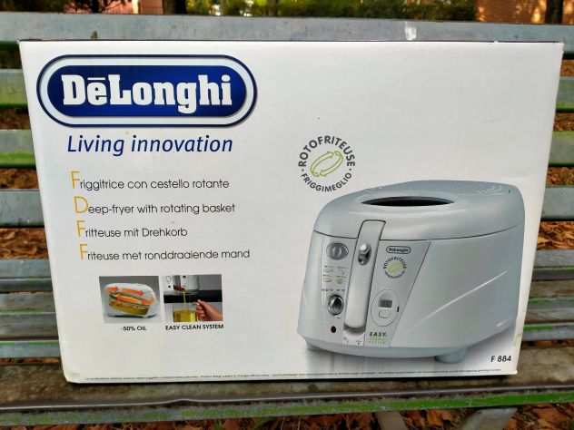 Friggitrice nuova ad olio DeLonghi