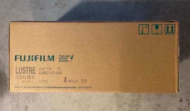 Fuji 10.2cmx186m Fujifilm Fujicolor Crystal Archive Lustre 4 Rolls