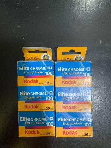 Fuji, Kodak 17 expired 135 mm unused film rolls Pellicola inutilizzata