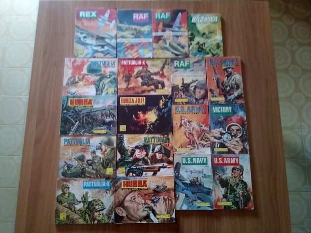 Fumetti di guerra-Bianconi-Victory-RAF-U.S.Army-Pattuglia X-Hurra
